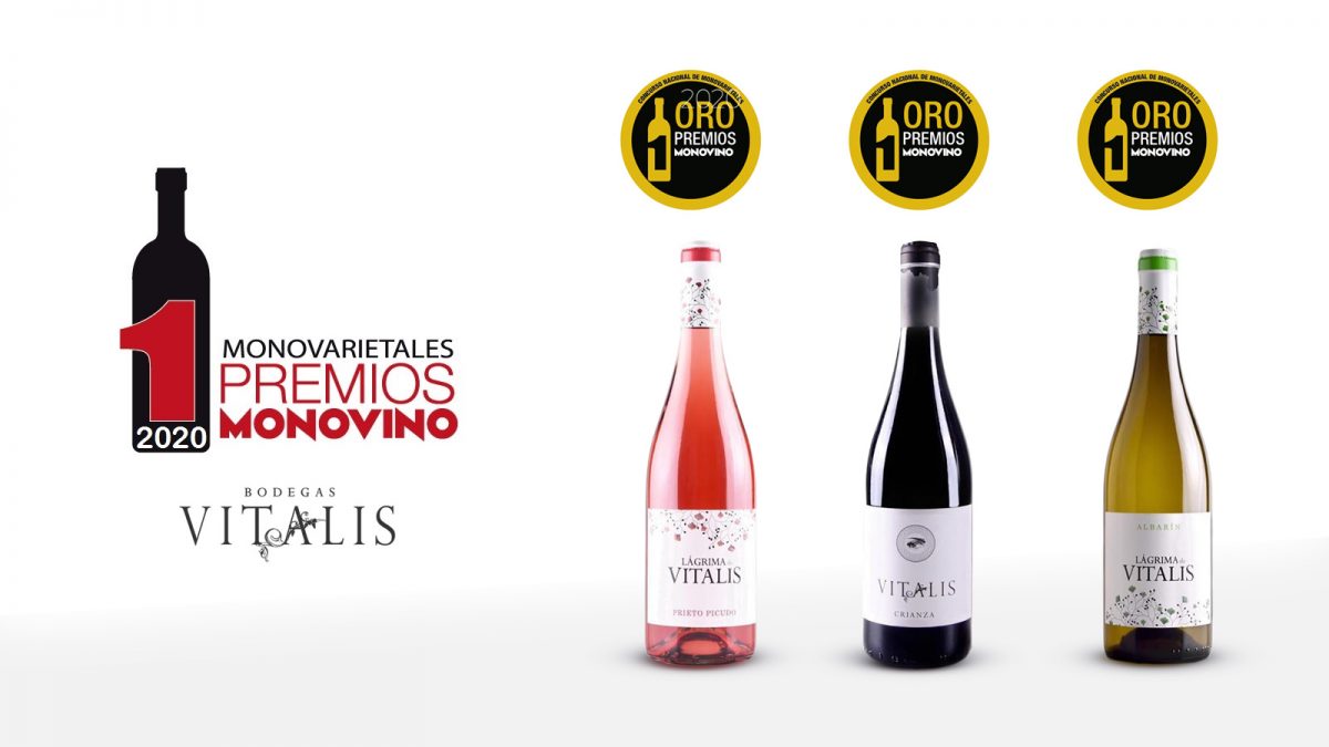 Tres oros para vinos de Vitalis en Monovino-2020