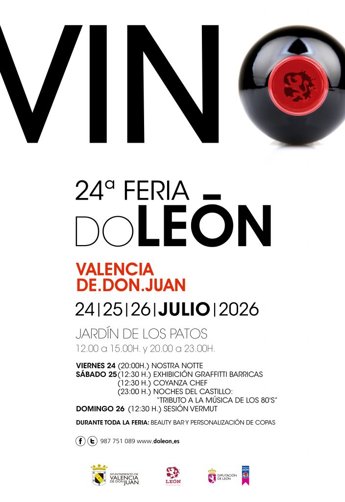 24º Feria del Vino de León en Valencia de Don Juan